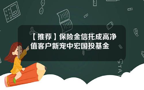 【推荐】保险金信托成高净值客户新宠中宏国投基金