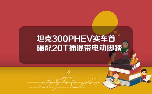 坦克300PHEV实车首曝配20T插混带电动脚踏