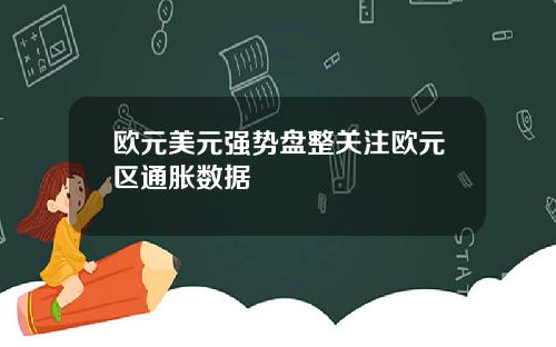 欧元美元强势盘整关注欧元区通胀数据