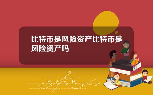 比特币是风险资产比特币是风险资产吗