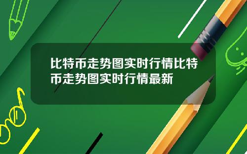 比特币走势图实时行情比特币走势图实时行情最新
