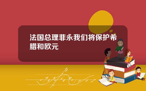 法国总理菲永我们将保护希腊和欧元
