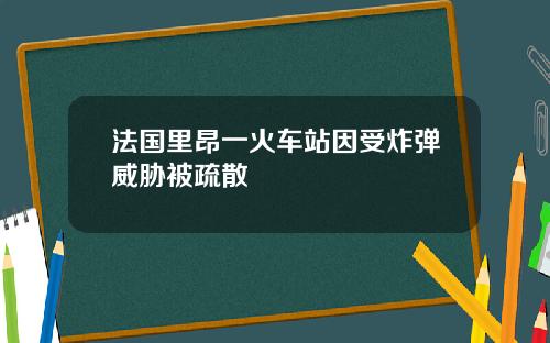 法国里昂一火车站因受炸弹威胁被疏散