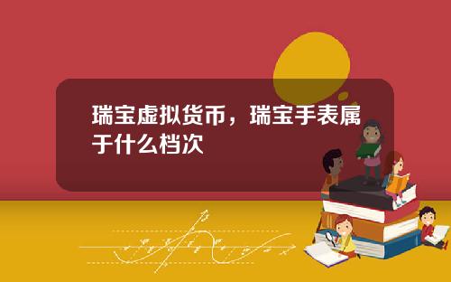 瑞宝虚拟货币，瑞宝手表属于什么档次