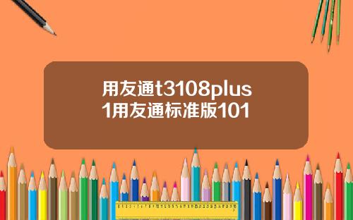 用友通t3108plus1用友通标准版101