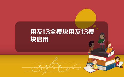 用友t3全模块用友t3模块启用