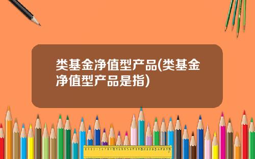 类基金净值型产品(类基金净值型产品是指)