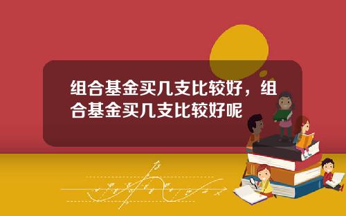 组合基金买几支比较好，组合基金买几支比较好呢