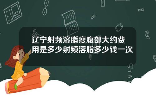 辽宁射频溶脂瘦腹部大约费用是多少射频溶脂多少钱一次