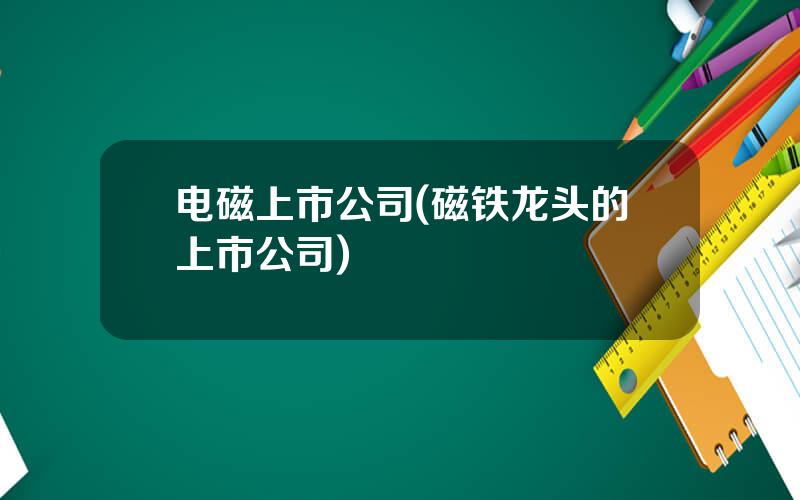 电磁上市公司(磁铁龙头的上市公司)